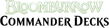 Bloomburrow Commander Decks logo