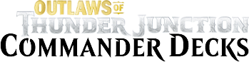 Outlaws of Thunder Junction Commander Decks logo