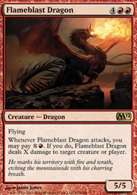 Flameblast Dragon - Magic 2012