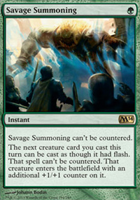 Savage Summoning - Magic 2014