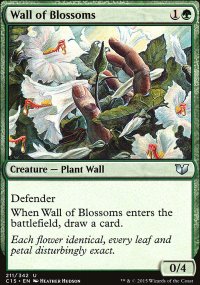 Wall of Blossoms - Commander 2015