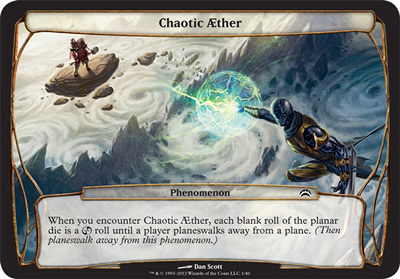 Chaotic Aether - Planechase 2012