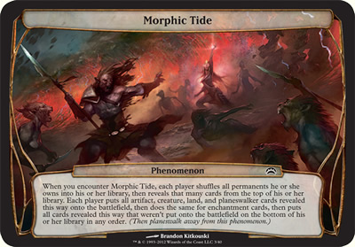 Morphic Tide - Planechase 2012