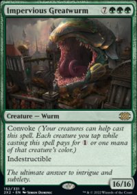 Impervious Greatwurm - Double Masters 2022