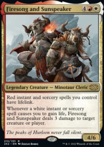 Firesong and Sunspeaker - Double Masters 2022