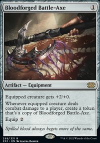 Bloodforged Battle-Axe - Double Masters 2022