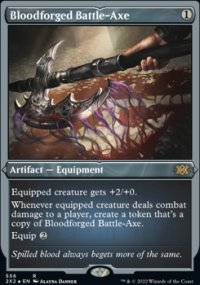 Bloodforged Battle-Axe - Double Masters 2022