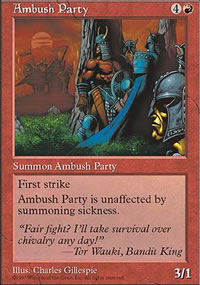 Ambush Party - 5th Edition