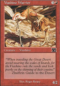 Viashino Warrior - 6th Edition