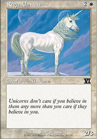 Regal Unicorn - 6th Edition