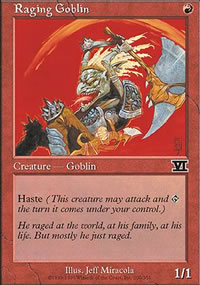 Raging Goblin - 6th Edition