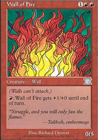 Wall of Fire - 6th Edition