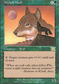 Wyluli Wolf - 6th Edition