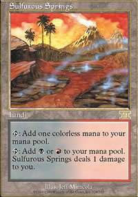Sulfurous Springs - 6th Edition