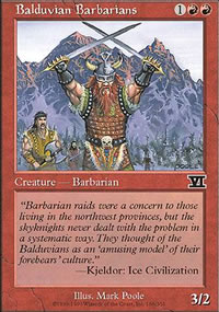 Balduvian Barbarians - 6th Edition