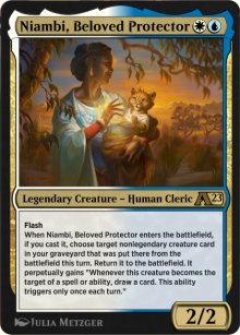 Niambi, Beloved Protector - Alchemy: Exclusive Cards