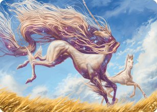 Nyxborn Unicorn - Art 1 - Modern Horizons III - Art Series