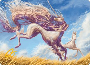 Nyxborn Unicorn - Art 2 - Modern Horizons III - Art Series