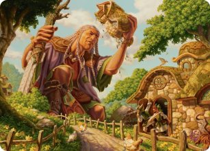 Curious Colossus - Art 1 - Lorwyn Eclipsed - Art Series