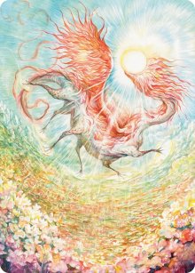 Eirdu, Carrier of Dawn - Art 1 - Lorwyn Eclipsed - Art Series