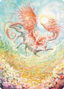 Eirdu, Carrier of Dawn - Art 2 - Lorwyn Eclipsed - Art Series