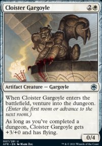 Cloister Gargoyle 1 - Dungeons & Dragons: Adventures in the Forgotten Realms