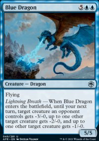 Blue Dragon - Dungeons & Dragons: Adventures in the Forgotten Realms