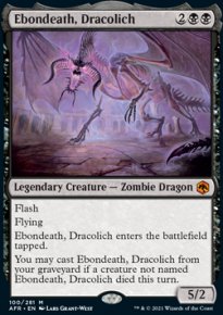Ebondeath, Dracolich - Dungeons & Dragons: Adventures in the Forgotten Realms