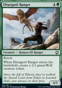 Elturgard Ranger - Dungeons & Dragons: Adventures in the Forgotten Realms