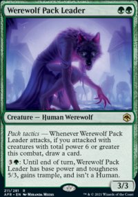 Werewolf Pack Leader - Dungeons & Dragons: Adventures in the Forgotten Realms