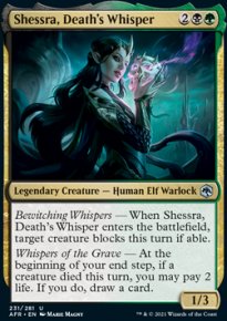 Shessra, Death's Whisper - Dungeons & Dragons: Adventures in the Forgotten Realms