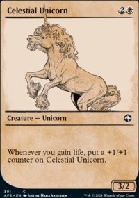 Celestial Unicorn - Dungeons & Dragons: Adventures in the Forgotten Realms