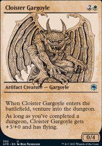 Cloister Gargoyle - Dungeons & Dragons: Adventures in the Forgotten Realms