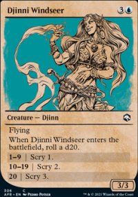 Djinni Windseer - Dungeons & Dragons: Adventures in the Forgotten Realms