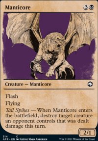 Manticore - Dungeons & Dragons: Adventures in the Forgotten Realms