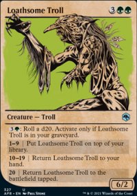Loathsome Troll - Dungeons & Dragons: Adventures in the Forgotten Realms