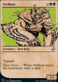 Owlbear - Dungeons & Dragons: Adventures in the Forgotten Realms