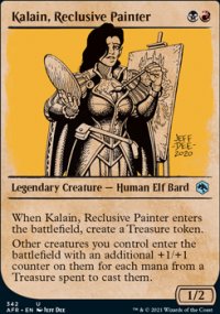Kalain, Reclusive Painter - Dungeons & Dragons: Adventures in the Forgotten Realms