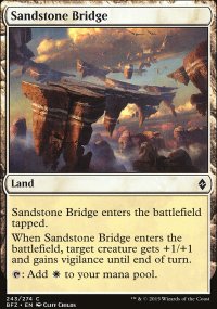 Sandstone Bridge - Battle for Zendikar