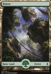 Forest 3 - Battle for Zendikar