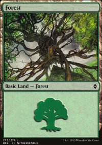 Forest 8 - Battle for Zendikar