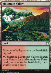 Mountain Valley - Commander 2018