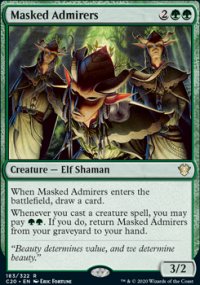 Masked Admirers - Commander 2020