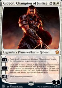 Gideon, Champion of Justice - Commander 2021
