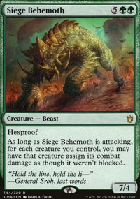 Siege Behemoth - Commander Anthology