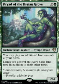 Dryad of the Ilysian Grove - Commander Masters