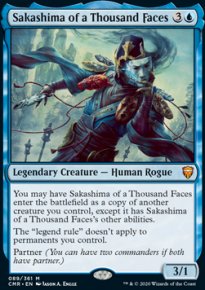 Sakashima of a Thousand Faces - Commander Legends