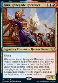 Zara, Renegade Recruiter 1 - Commander Legends
