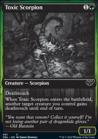 Toxic Scorpion - Innistrad: Double Feature