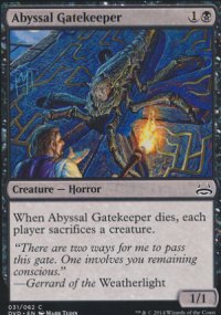 Abyssal Gatekeeper - Duel Decks : Anthology